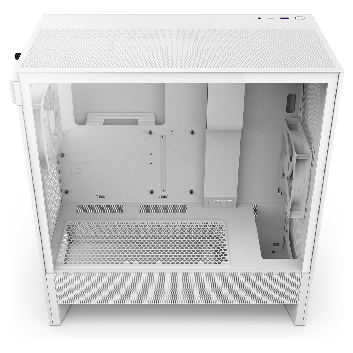 Buy NZXT H5 FLOW ALL White Glasfenster CC-H52FW-01 in Cyprus, Nicosia, Limassol, Larnaka, Pafos