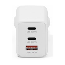 Buy DIGITUS USB GaN Charger 67W. 2x USB-C. 1x USB-A in Cyprus, Nicosia, Limassol, Larnaka, Pafos