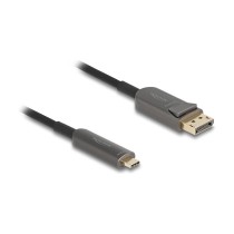 Buy Delock Aktives Optisches Kabel USB Type-CTM zu DisplayPort 8K 60 Hz 40 Gbps 5 m in Cyprus, Nicosia, Limassol, Larnaka, Pafos