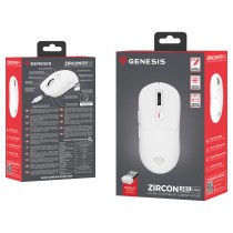 Buy Genesis gaming mouse ZIRCON 660 PRO - 26 000DPI - white in Cyprus, Nicosia, Limassol, Larnaka, Pafos