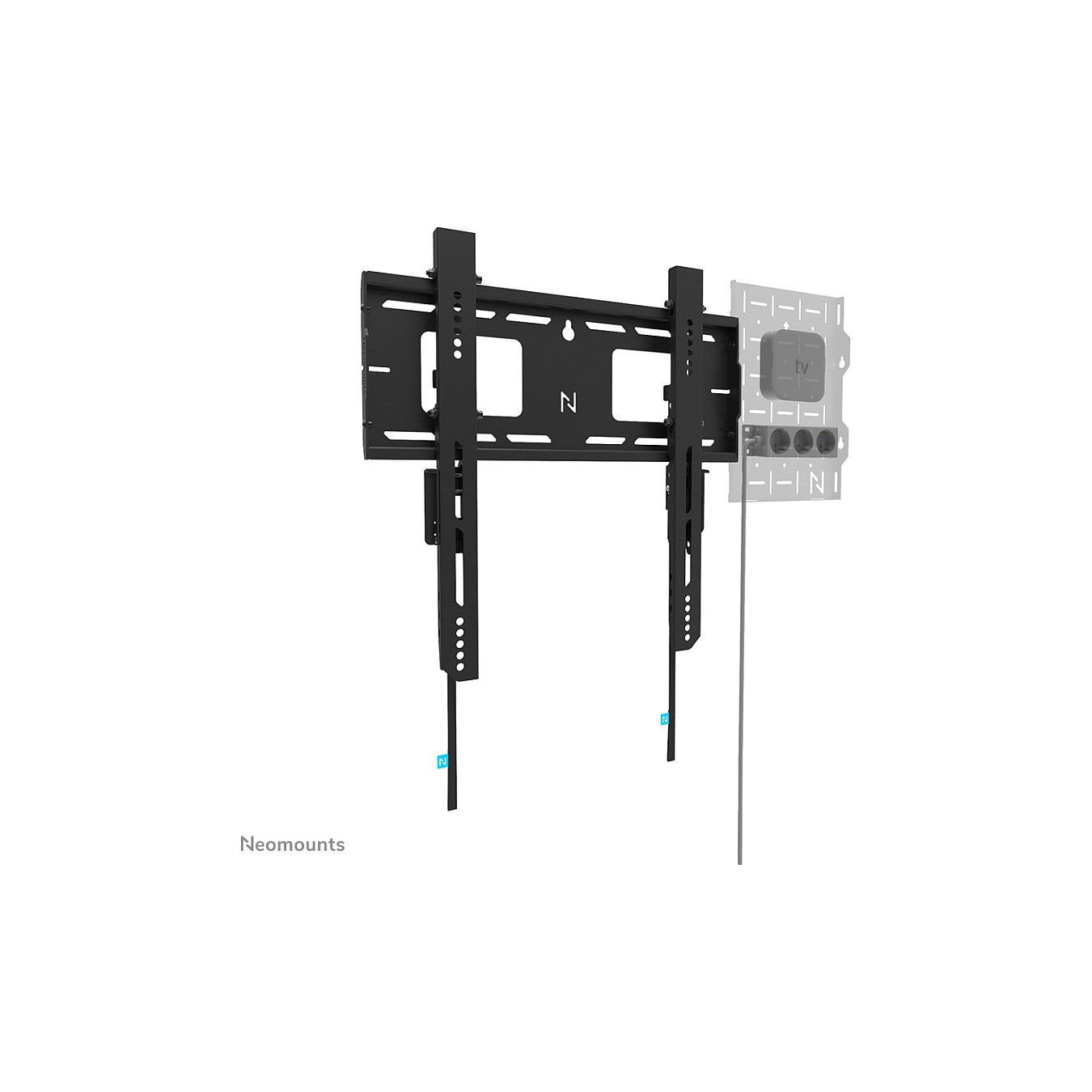 Buy Neomounts LEVEL-750 - Befestigungskit - für TV - schwerlast - verriegelbar - Stahl - Schwarz - Bildschirmgröße: 81.3-... in 
