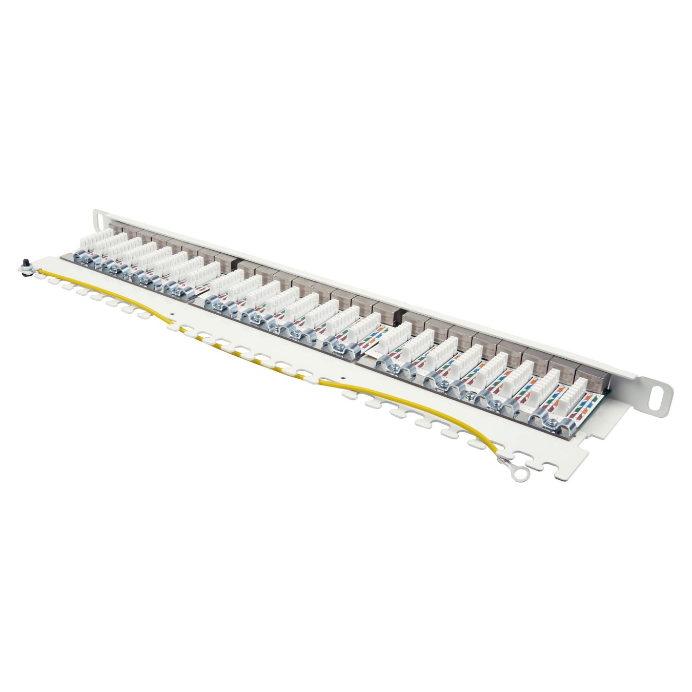 Buy Good Connections Patchpanel 19'Cat. 6A 24-P 0,5HE reinweiß in Cyprus, Nicosia, Limassol, Larnaka, Pafos