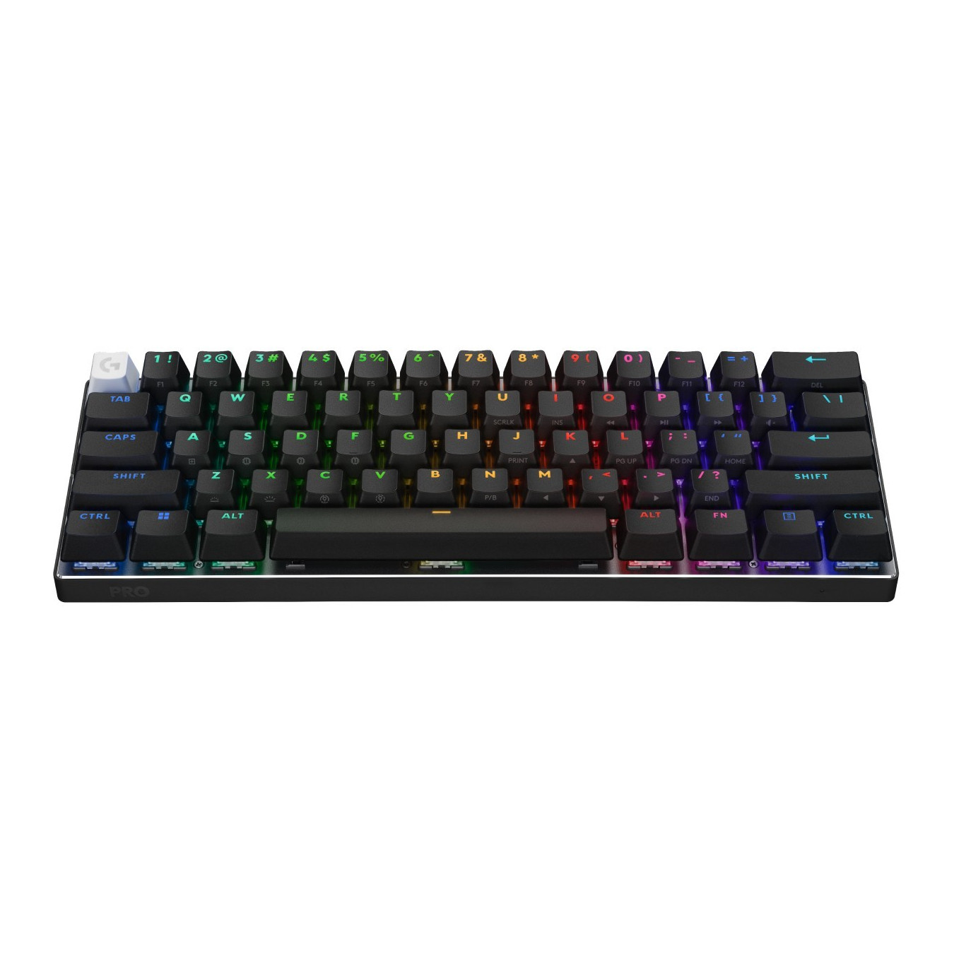 Logitech G PRO X 60 TKL LIGHTSPEED - 60% Compact Gaming Keyboard, GX Brown Switches, Per-Key RGB, Black