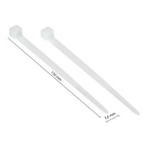 Buy Good Connections Kabelbinder 150mmx3,6mm 100 St. transp. in Cyprus, Nicosia, Limassol, Larnaka, Pafos