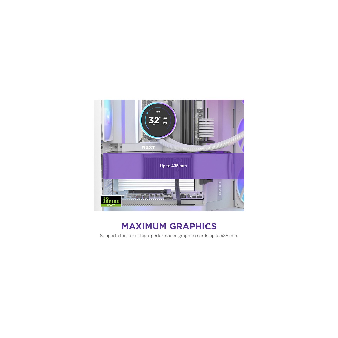 Buy NZXT H9 FLOW RGB All White MidiTower CM-H92FW-R1 in Cyprus, Nicosia, Limassol, Larnaka, Pafos