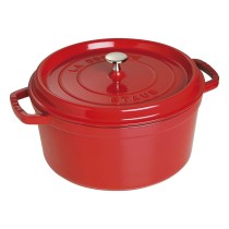 Buy Staub La Cocotte 28cm rund, Kirsch-rot, Gusseisen in Cyprus, Nicosia, Limassol, Larnaka, Pafos