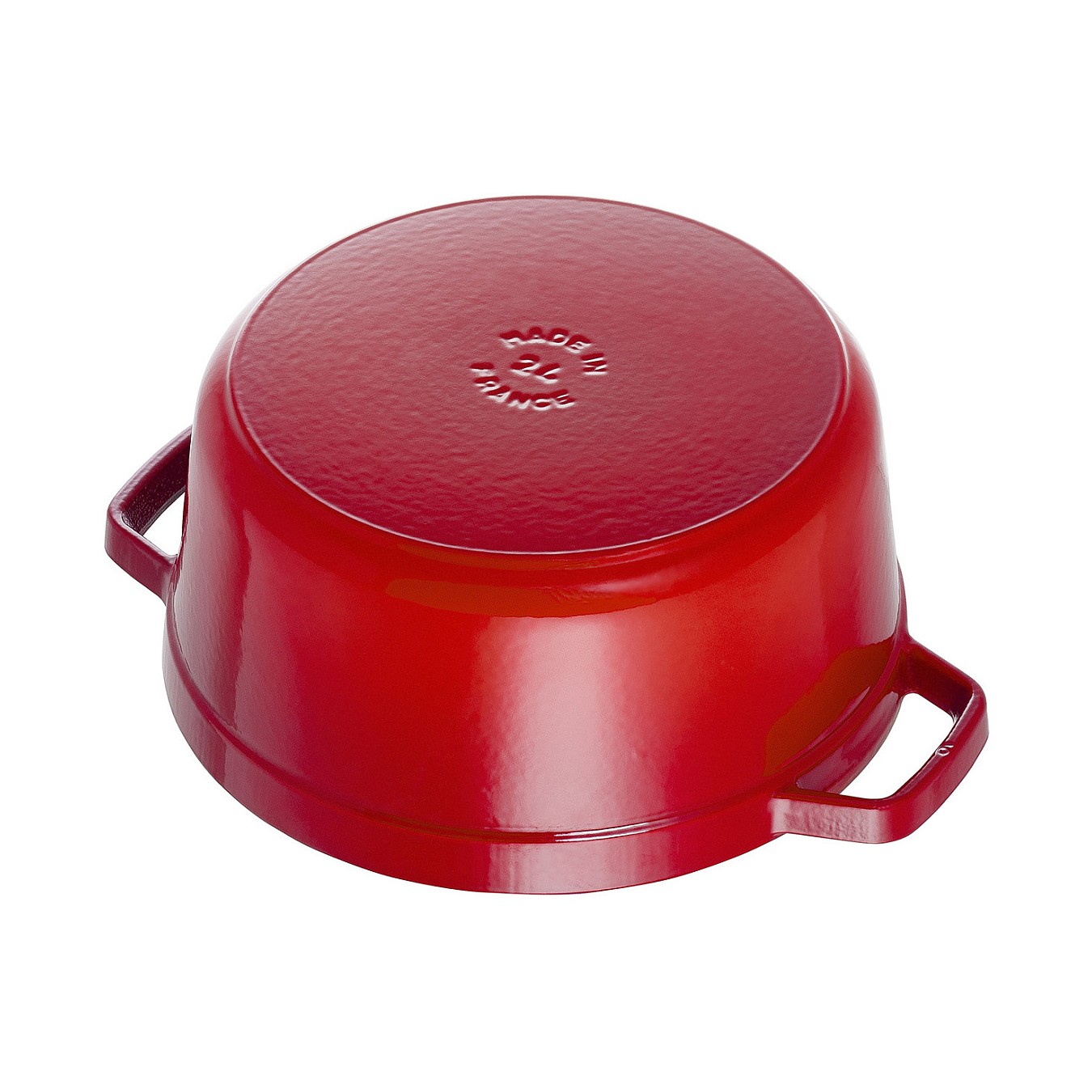Buy Staub La Cocotte 28cm rund, Kirsch-rot, Gusseisen in Cyprus, Nicosia, Limassol, Larnaka, Pafos