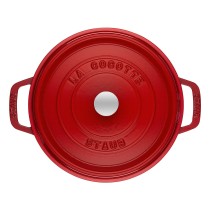 Buy Staub La Cocotte 28cm rund, Kirsch-rot, Gusseisen in Cyprus, Nicosia, Limassol, Larnaka, Pafos