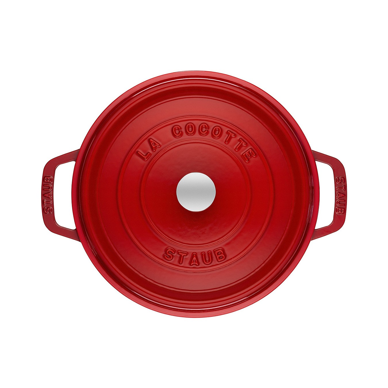 Buy Staub La Cocotte 28cm rund, Kirsch-rot, Gusseisen in Cyprus, Nicosia, Limassol, Larnaka, Pafos