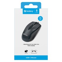 Buy 631-04 SANDBERG Maus 3Tasten Kabel USB-C in Cyprus, Nicosia, Limassol, Larnaka, Pafos