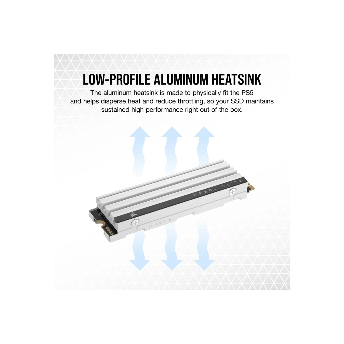 Buy M.2 2TB Corsair MP600 ELITE NVMe 3D TLC NAND 2280 PCIe Gen4 für PS5 in Cyprus, Nicosia, Limassol, Larnaka, Pafos