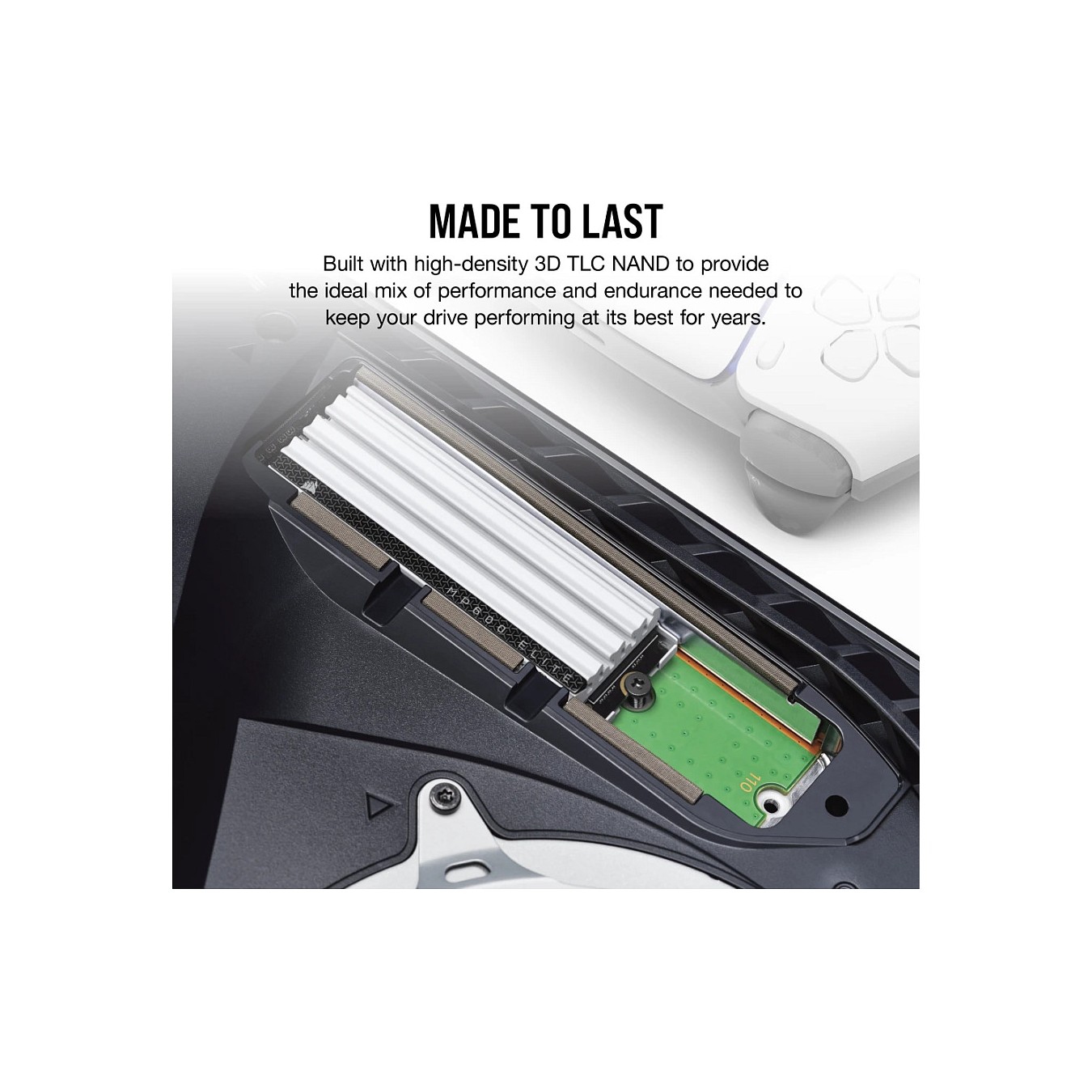 Buy M.2 2TB Corsair MP600 ELITE NVMe 3D TLC NAND 2280 PCIe Gen4 für PS5 in Cyprus, Nicosia, Limassol, Larnaka, Pafos