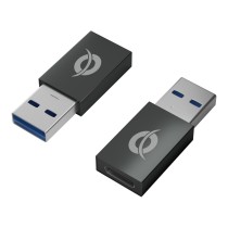 Buy CONCEPTRONIC Adapter USB-A3.0- to USB-C3.2 2Stk 10Gbs OTG gr in Cyprus, Nicosia, Limassol, Larnaka, Pafos