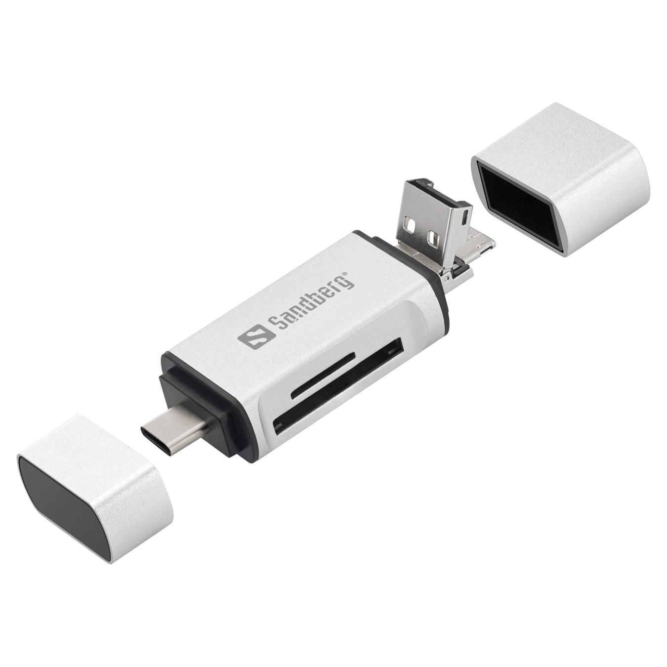 Buy SANDBERG Card Reader USB-C+USB+MicroUSB in Cyprus, Nicosia, Limassol, Larnaka, Pafos