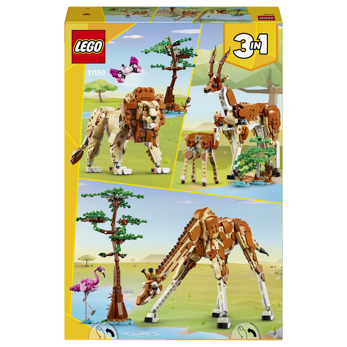 Buy LEGO Creator 3-in-1 Tiersafari 31150 in Cyprus, Nicosia, Limassol, Larnaka, Pafos