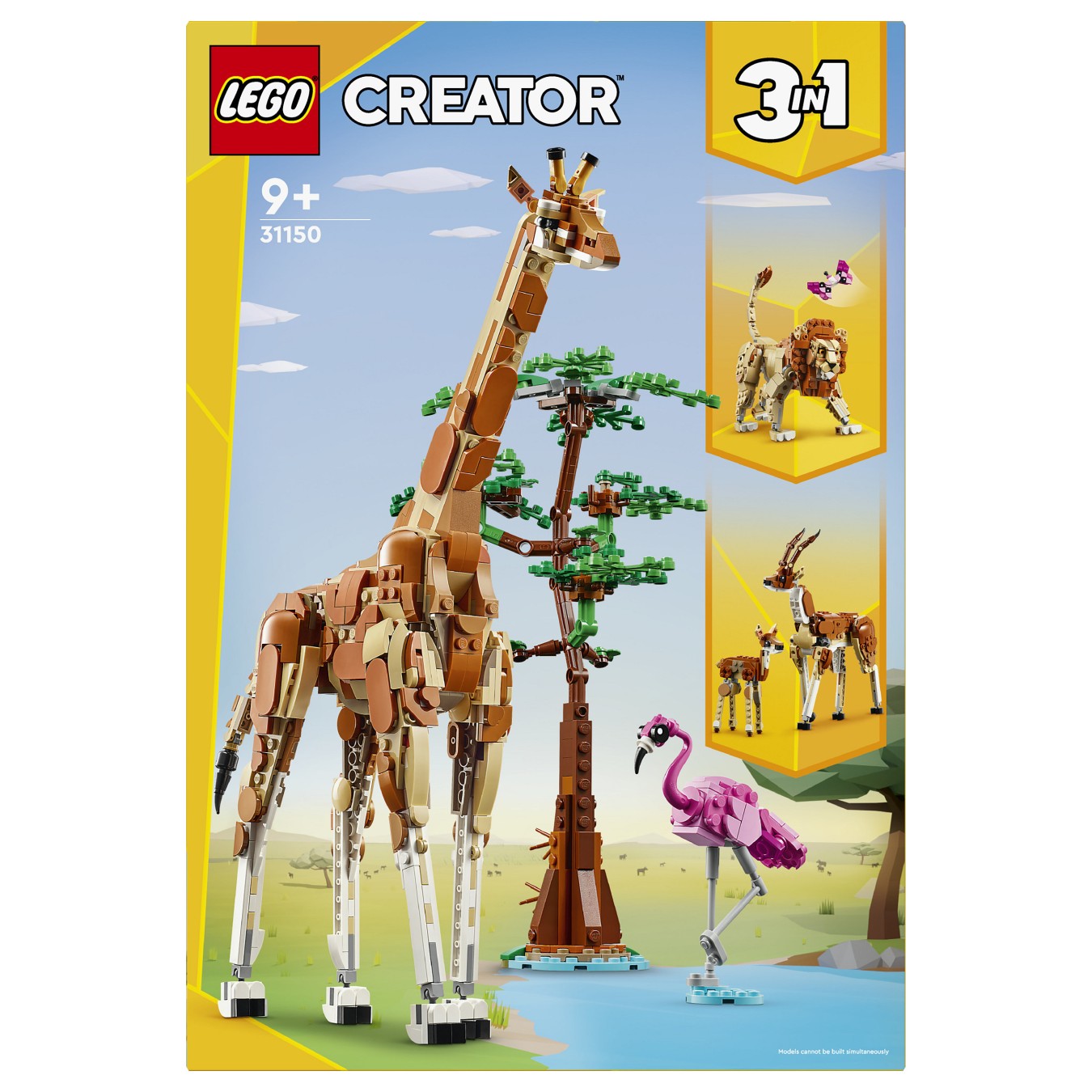 Buy LEGO Creator 3-in-1 Tiersafari 31150 in Cyprus, Nicosia, Limassol, Larnaka, Pafos