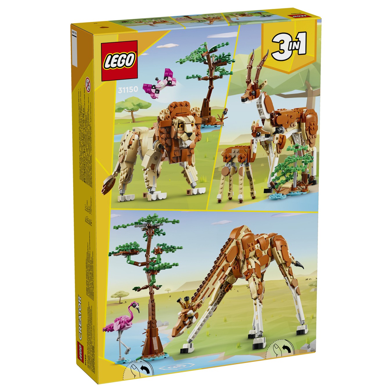 Buy LEGO Creator 3-in-1 Tiersafari 31150 in Cyprus, Nicosia, Limassol, Larnaka, Pafos