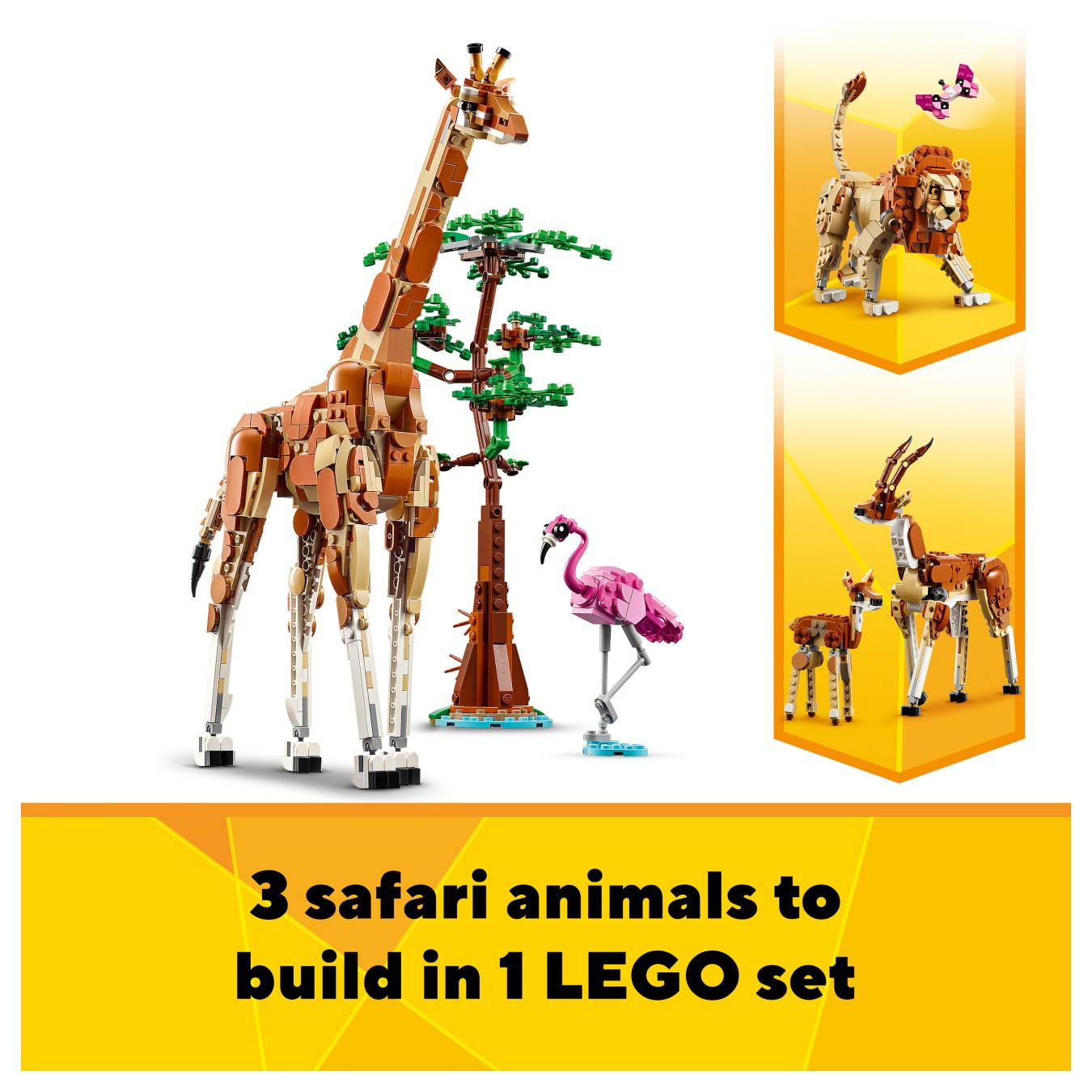 Buy LEGO Creator 3-in-1 Tiersafari 31150 in Cyprus, Nicosia, Limassol, Larnaka, Pafos