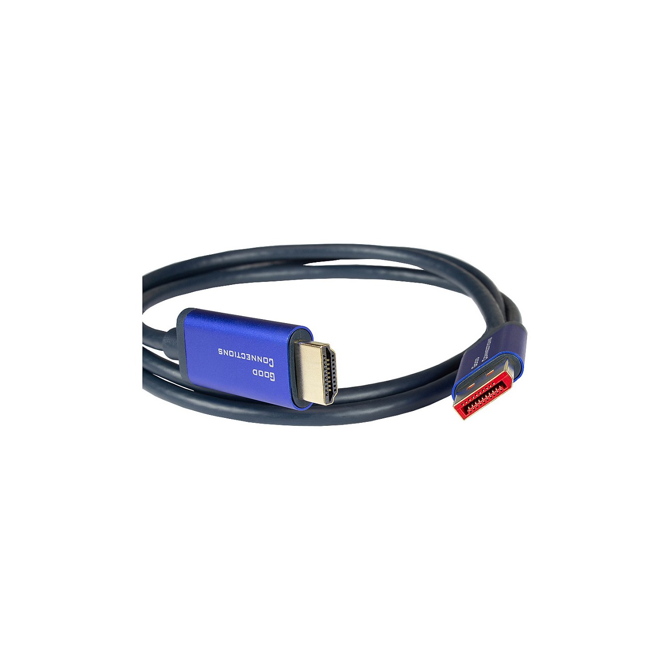 Buy Good Connections Kabel DP1.4-St.-HDMI2.0-St. blau 1m in Cyprus, Nicosia, Limassol, Larnaka, Pafos