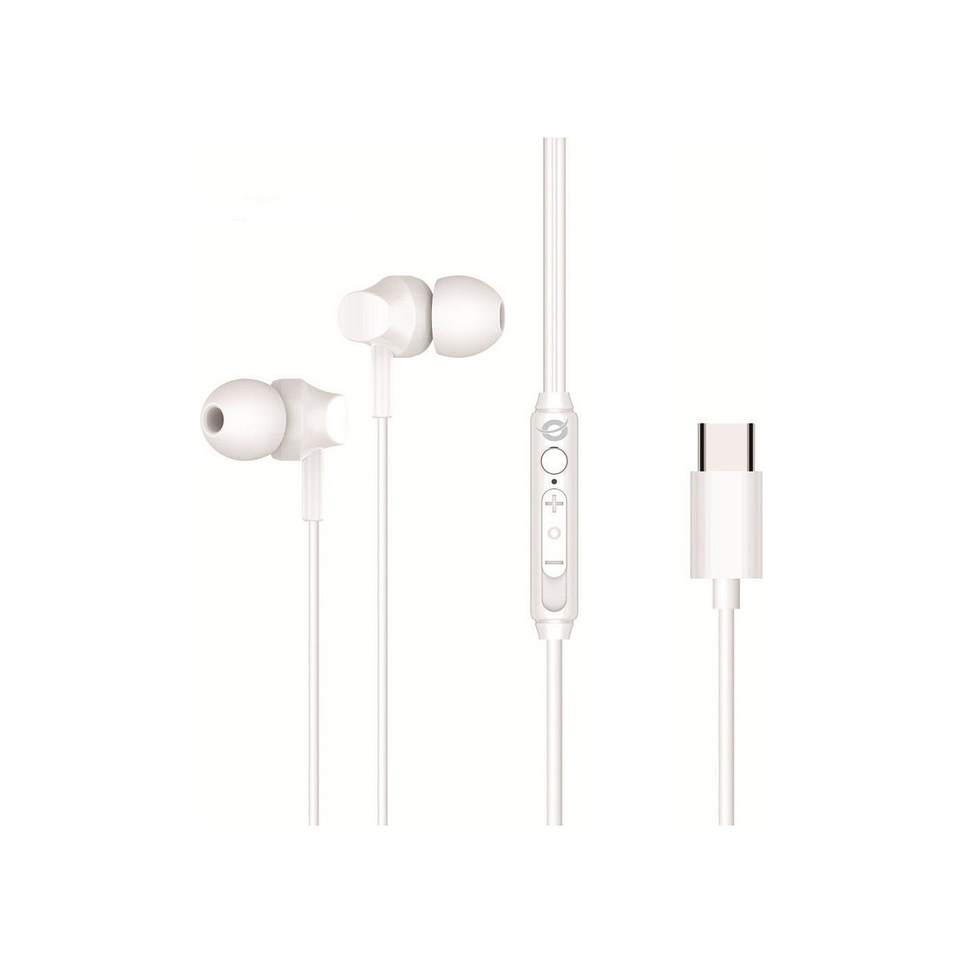Buy CONCEPTRONIC Headset In-Ear USB-C Mikro Bedien. + 1.20m ws in Cyprus, Nicosia, Limassol, Larnaka, Pafos