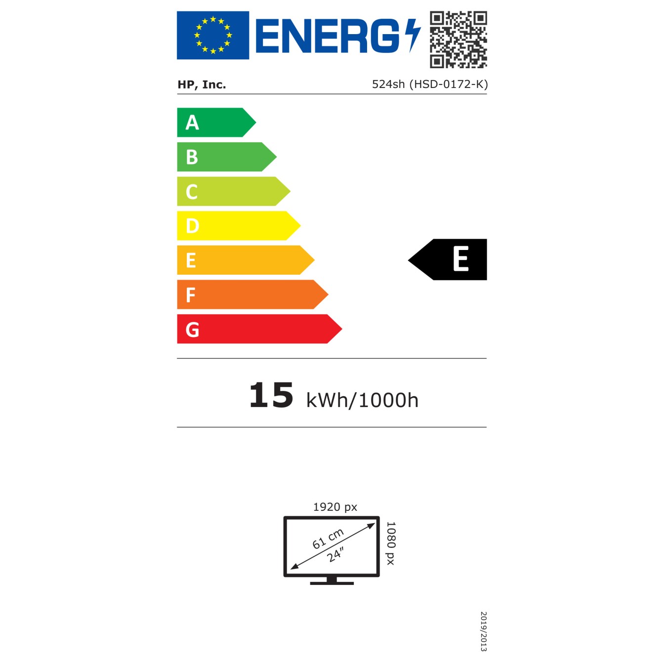 Buy HP Monitor 5 Series 524sh (94C19E9 ABB) in Cyprus, Nicosia, Limassol, Larnaka, Pafos