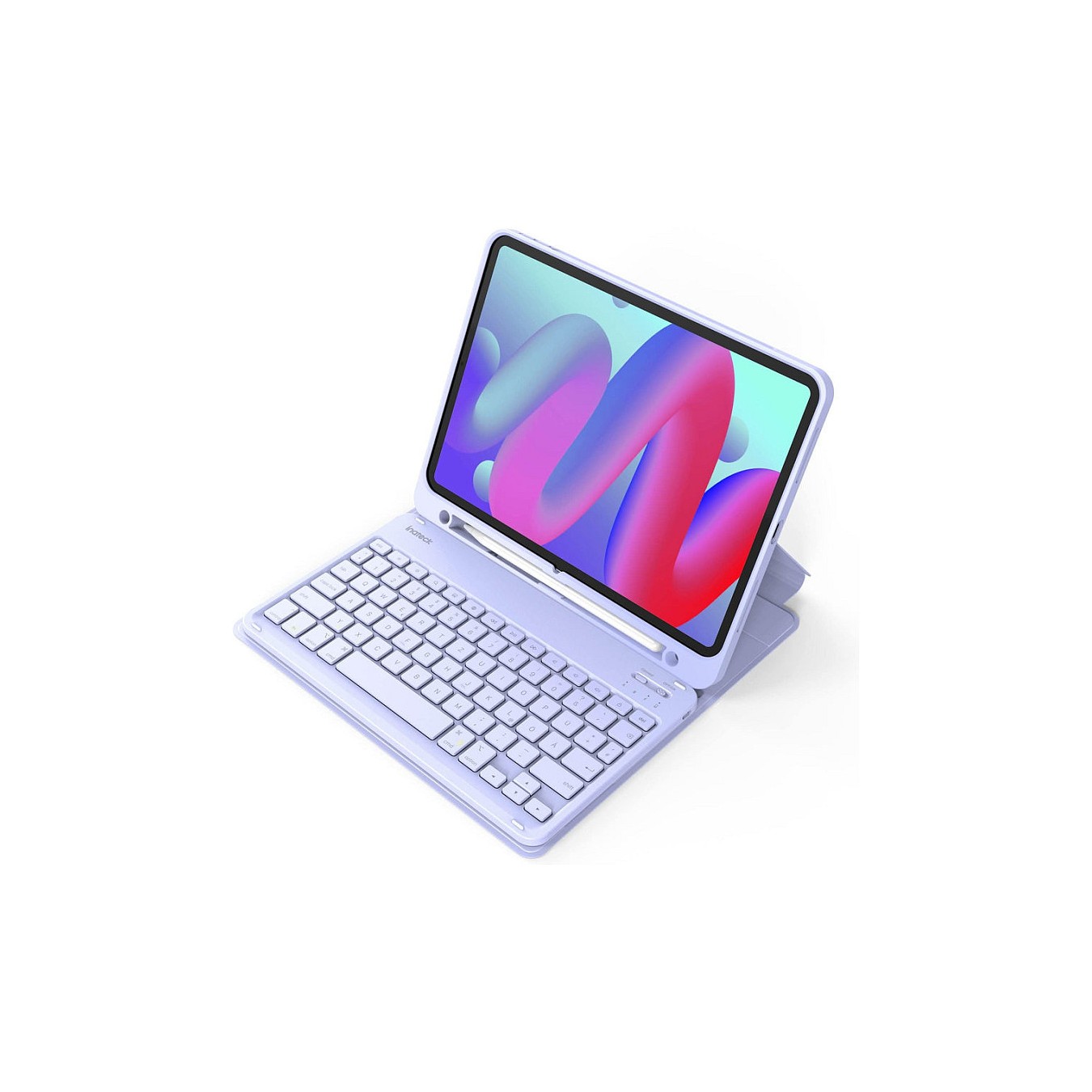 Buy inateck Keyboard iPad 11' iPad Air 4 5Gen Com. QWERTZ purple in Cyprus, Nicosia, Limassol, Larnaka, Pafos