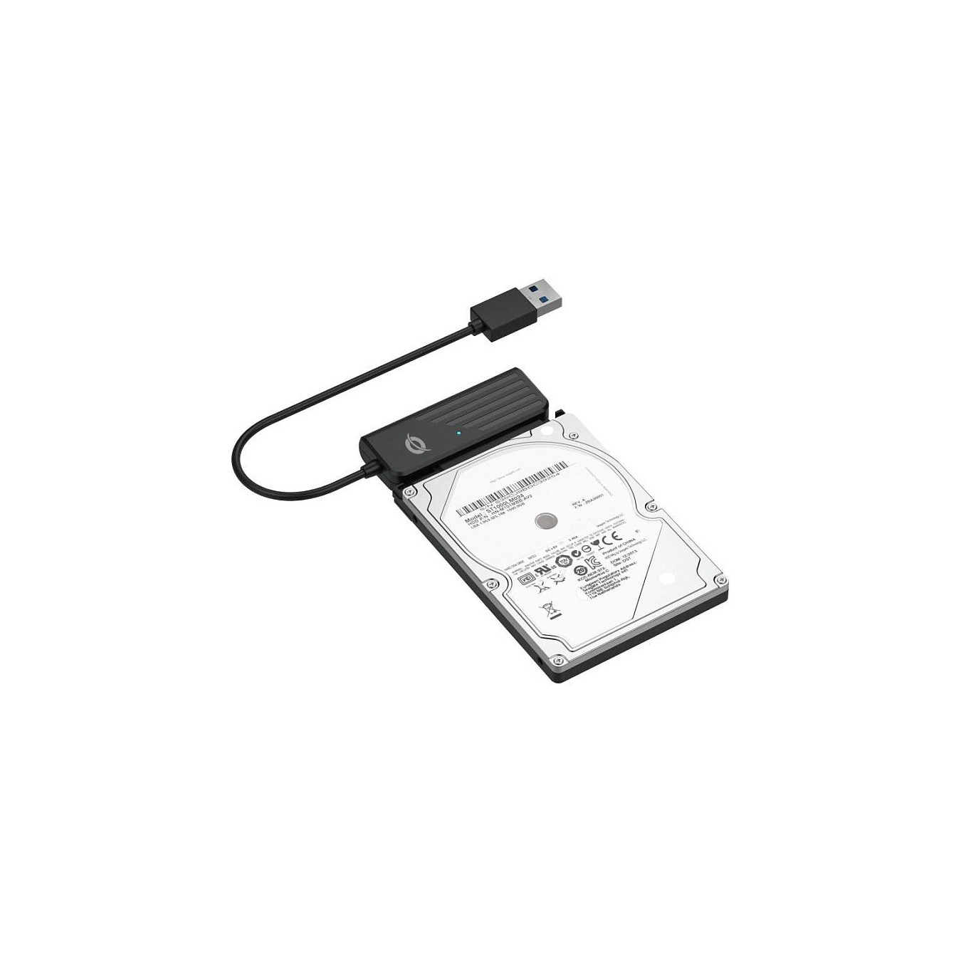 Buy CONCEPTRONIC Adapter USB-A3.0- to SATA 2.5' 5Gbs 0.20m sw in Cyprus, Nicosia, Limassol, Larnaka, Pafos