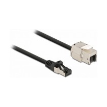 Buy Delock Kabel RJ45 Stecker zu Keystone Modul RJ45 Buchse Cat.6A 3 m schwarz in Cyprus, Nicosia, Limassol, Larnaka, Pafos