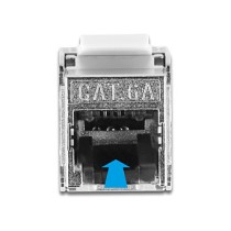 Buy Delock Kabel RJ45 Stecker zu Keystone Modul RJ45 Buchse Cat.6A 3 m schwarz in Cyprus, Nicosia, Limassol, Larnaka, Pafos