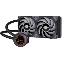 Buy Thermaltake TOUGHLIQUID Ultra 240 - CL-W322-PL12GM-B - 240mm AIO Cooler, Bla... in Cyprus, Nicosia, Limassol, Larnaka, Pafos