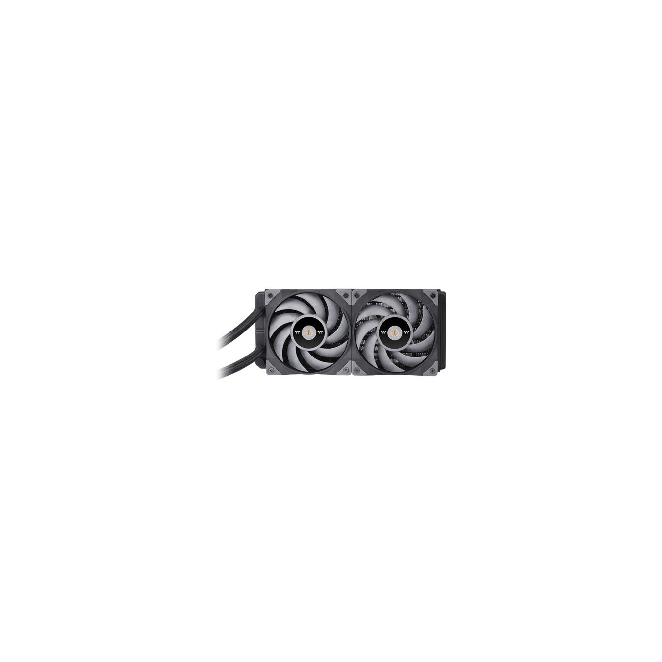 Thermaltake TOUGHLIQUID Ultra 240 - CL-W322-PL12GM-B - 240mm AIO Cooler, Black/Grey, TFT-LCD, RGB