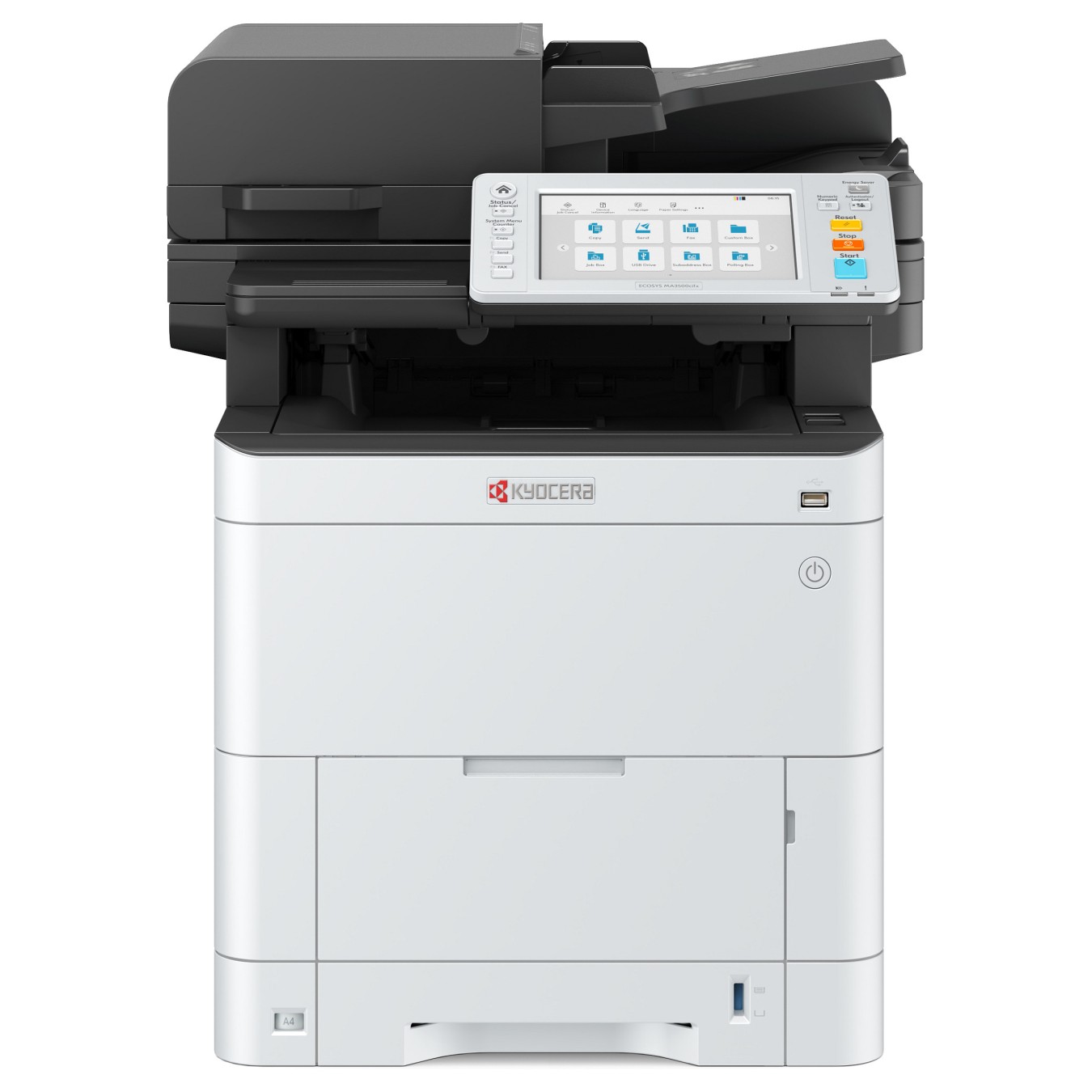 Buy Kyocera ECOSYS MA3500cifx (grau schwarz, USB, LAN, Scan, Kopie, Fax, HyPAS , Duplex (Druck), Duplex (Scan)) in Cyprus, Nicos