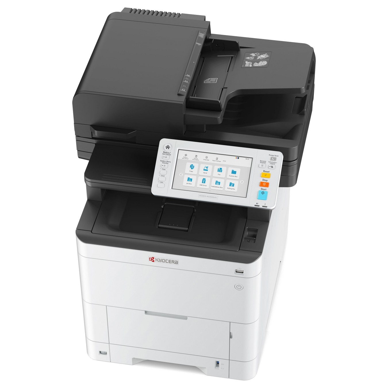 Buy Kyocera ECOSYS MA3500cifx (grau schwarz, USB, LAN, Scan, Kopie, Fax, HyPAS , Duplex (Druck), Duplex (Scan)) in Cyprus, Nicos