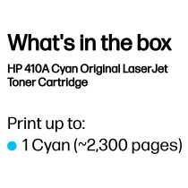 Buy HP Toner 410A CF411A Cyan in Cyprus, Nicosia, Limassol, Larnaka, Pafos