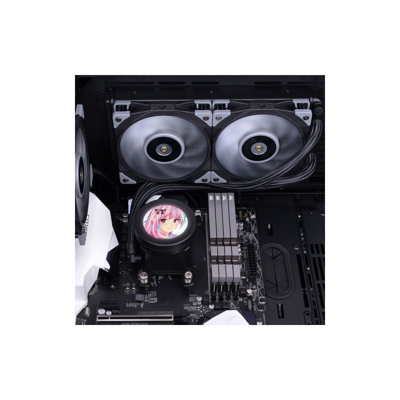 Buy Thermaltake TOUGHLIQUID Ultra 240 - CL-W322-PL12GM-B - 240mm AIO Cooler, Bla... in Cyprus, Nicosia, Limassol, Larnaka, Pafos