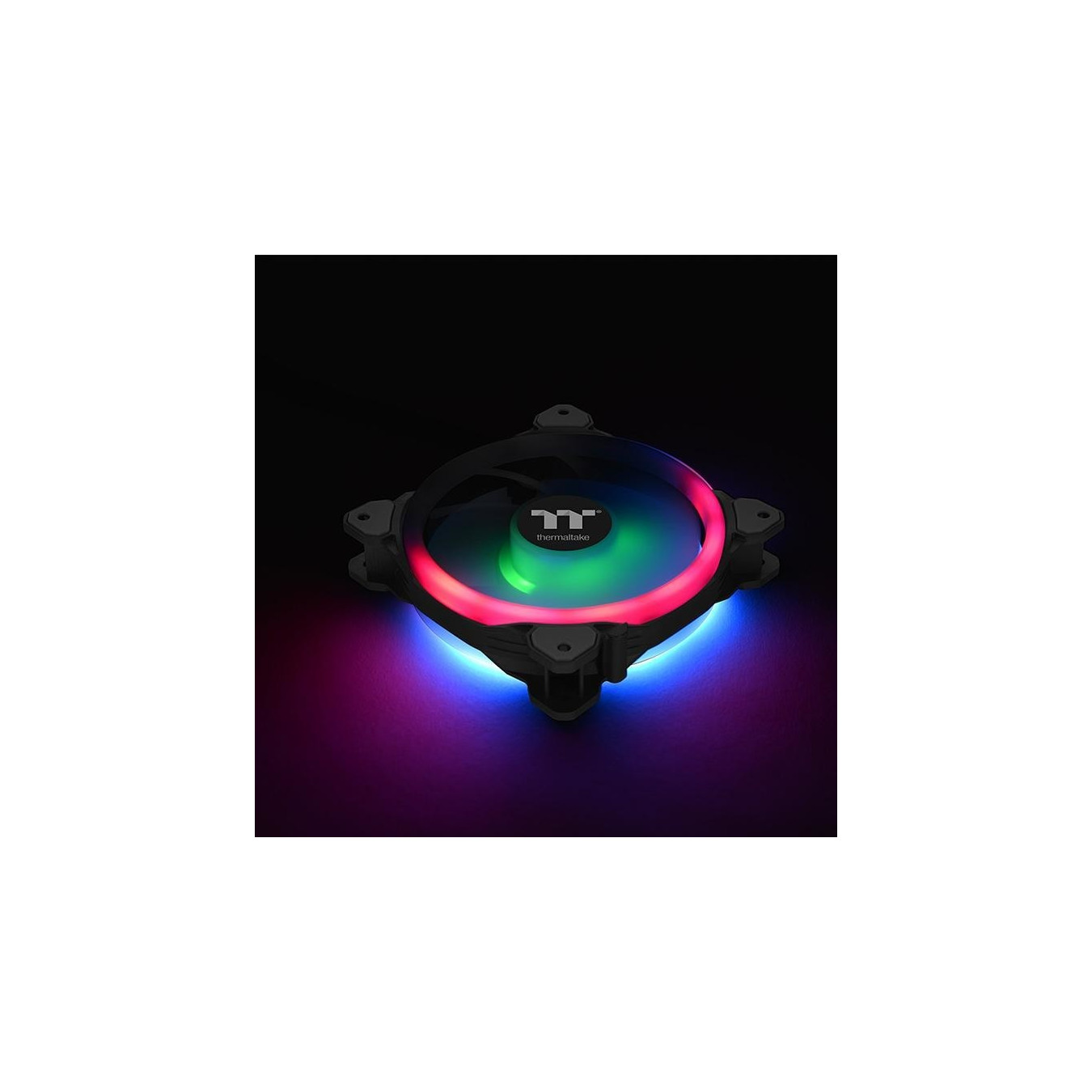 Thermaltake Riing Trio 12 RGB 3-Pack - 120mm Radiator Fans, Black, 12V RGB, 500–1500 RPM — Buy in Cyprus with Fast Delivery
