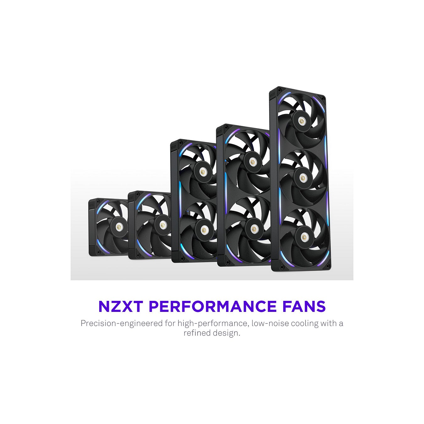 Buy 140mm NZXT F-Serie F140X RGB Lüfter Single Black RF-U14PN-B1 in Cyprus, Nicosia, Limassol, Larnaka, Pafos