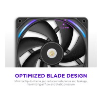 Buy 140mm NZXT F-Serie F140X RGB Lüfter Single Black RF-U14PN-B1 in Cyprus, Nicosia, Limassol, Larnaka, Pafos
