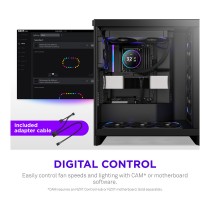 Buy 140mm NZXT F-Serie F140X RGB Lüfter Single Black RF-U14PN-B1 in Cyprus, Nicosia, Limassol, Larnaka, Pafos