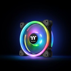 Buy Thermaltake Riing Trio 12 RGB 3-Pack - 120mm Radiator Fans, Black, 12V RGB, ... in Cyprus, Nicosia, Limassol, Larnaka, Pafos