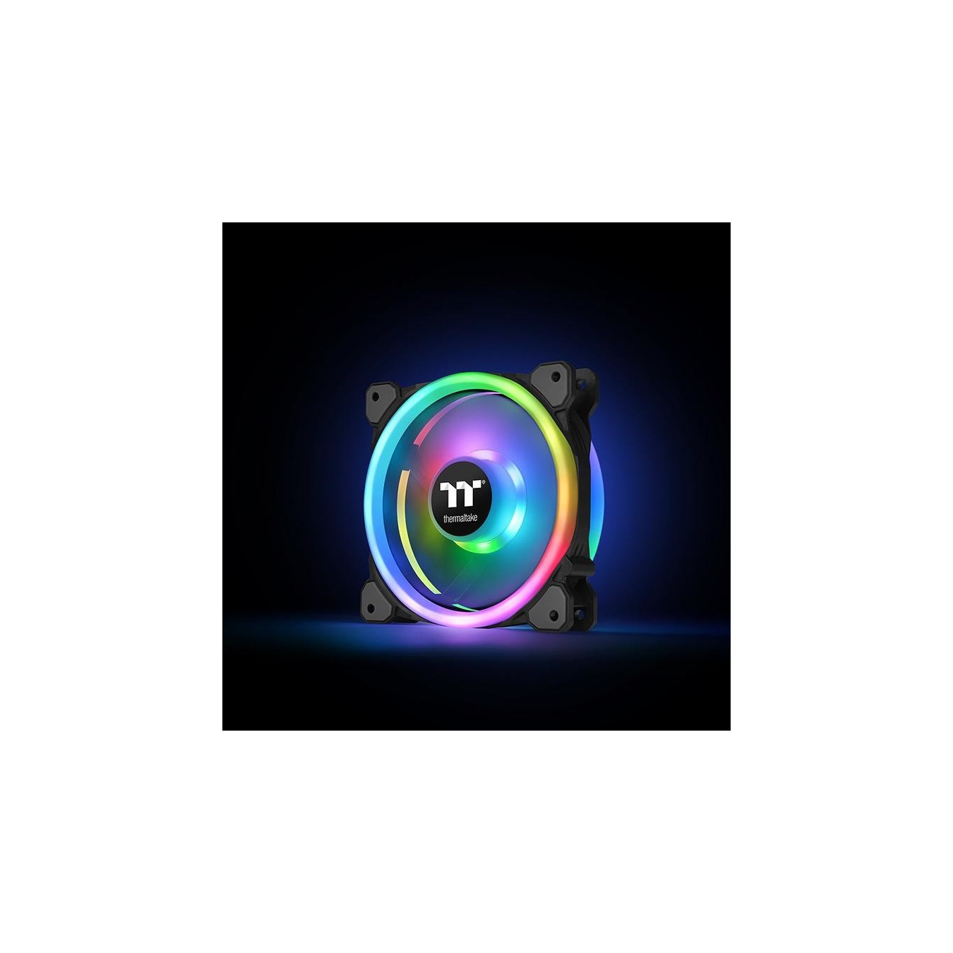 Thermaltake Riing Trio 12 RGB 3-Pack - 120mm Radiator Fans, Black, 12V RGB, 500–1500 RPM — Buy in Cyprus with Fast Delivery