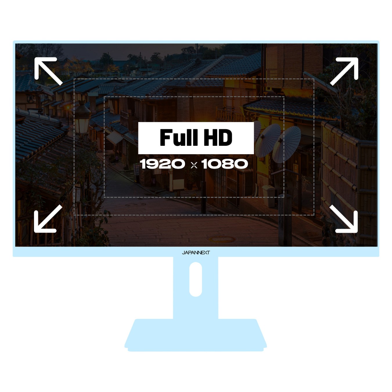 Buy JapanNext FHD Gaming Monitor 60,45cm (23,8') in Cyprus, Nicosia, Limassol, Larnaka, Pafos