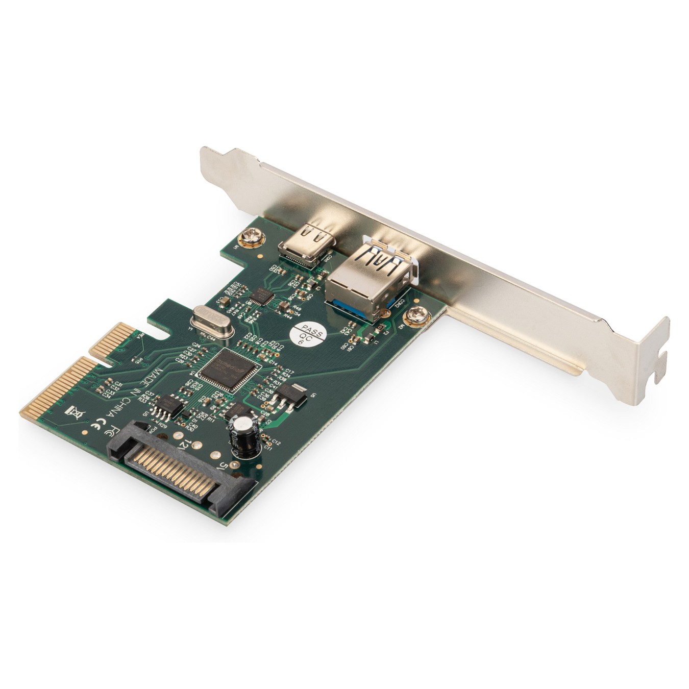 Buy PCIe Karte, USB Type-C + USB A in Cyprus, Nicosia, Limassol, Larnaka, Pafos