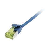Buy Synergy21 Patchkabel RJ45, CAT6A 500Mhz, 3m, blau, U FTP, slimline rund d3,8mm, TPE LSZH(Superflex), AWG32, mit CAT7... in C