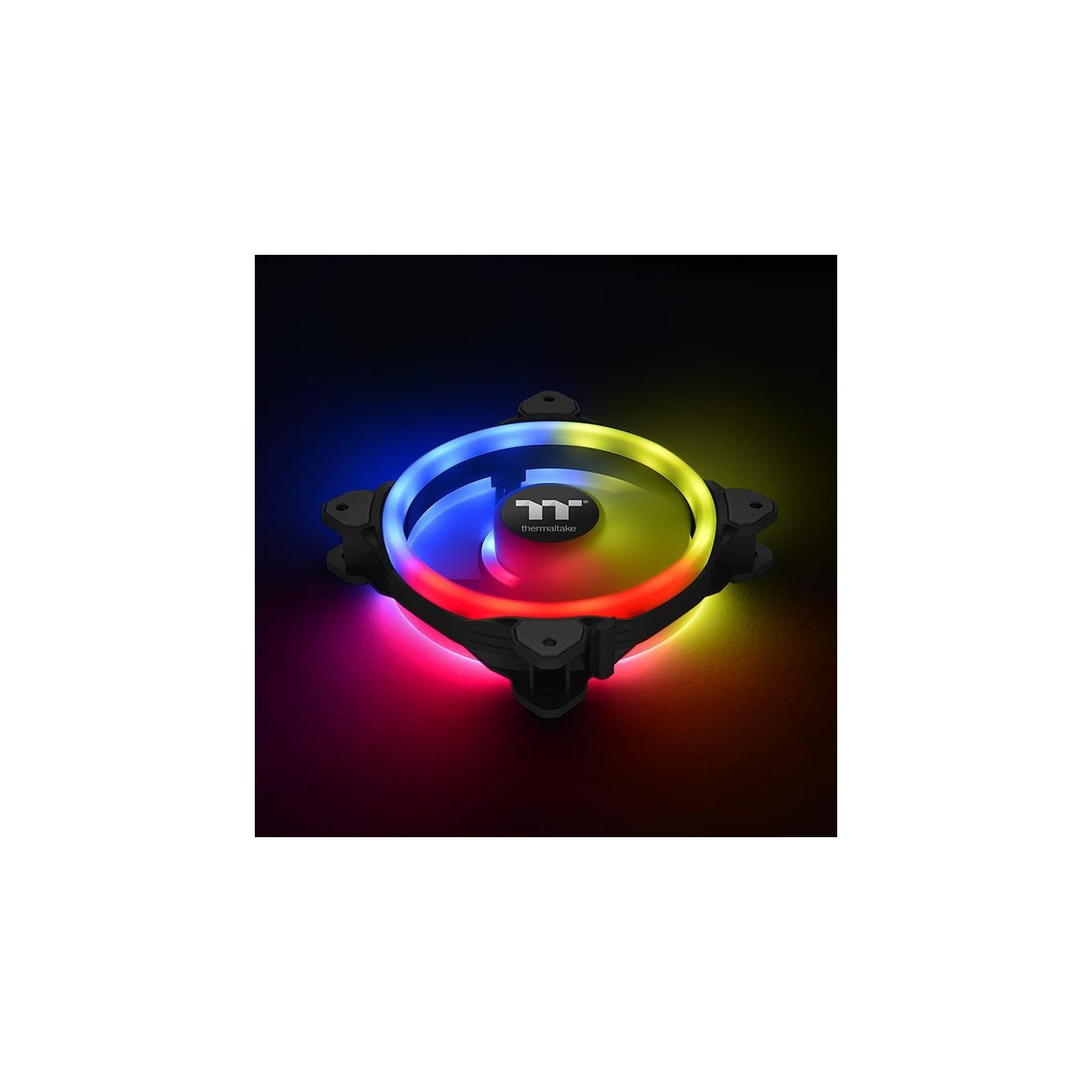 Thermaltake Riing Trio 12 RGB 3-Pack - 120mm Radiator Fans, Black, 12V RGB, 500–1500 RPM — Buy in Cyprus with Fast Delivery