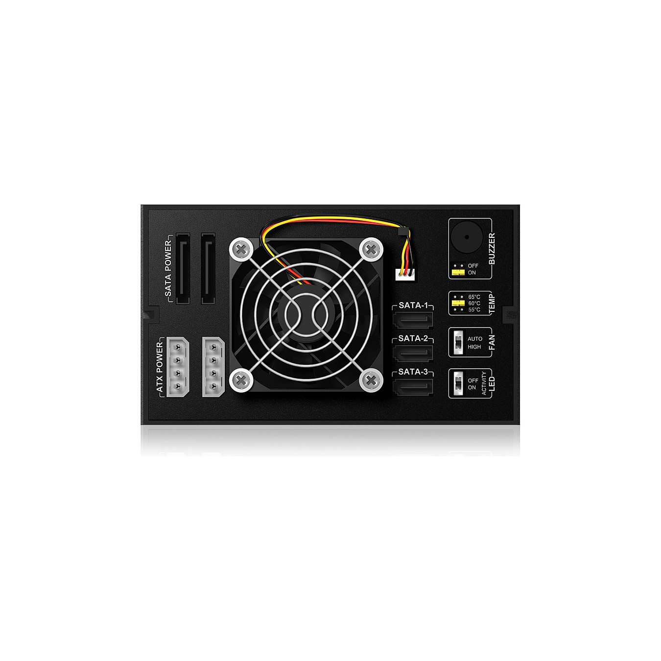 Buy ICY BOX Backplane, 3x SATA 3,5' HDD für 2x 5,25' Schacht, Hot Swap, trägerlos in Cyprus, Nicosia, Limassol, Larnaka, Pafos