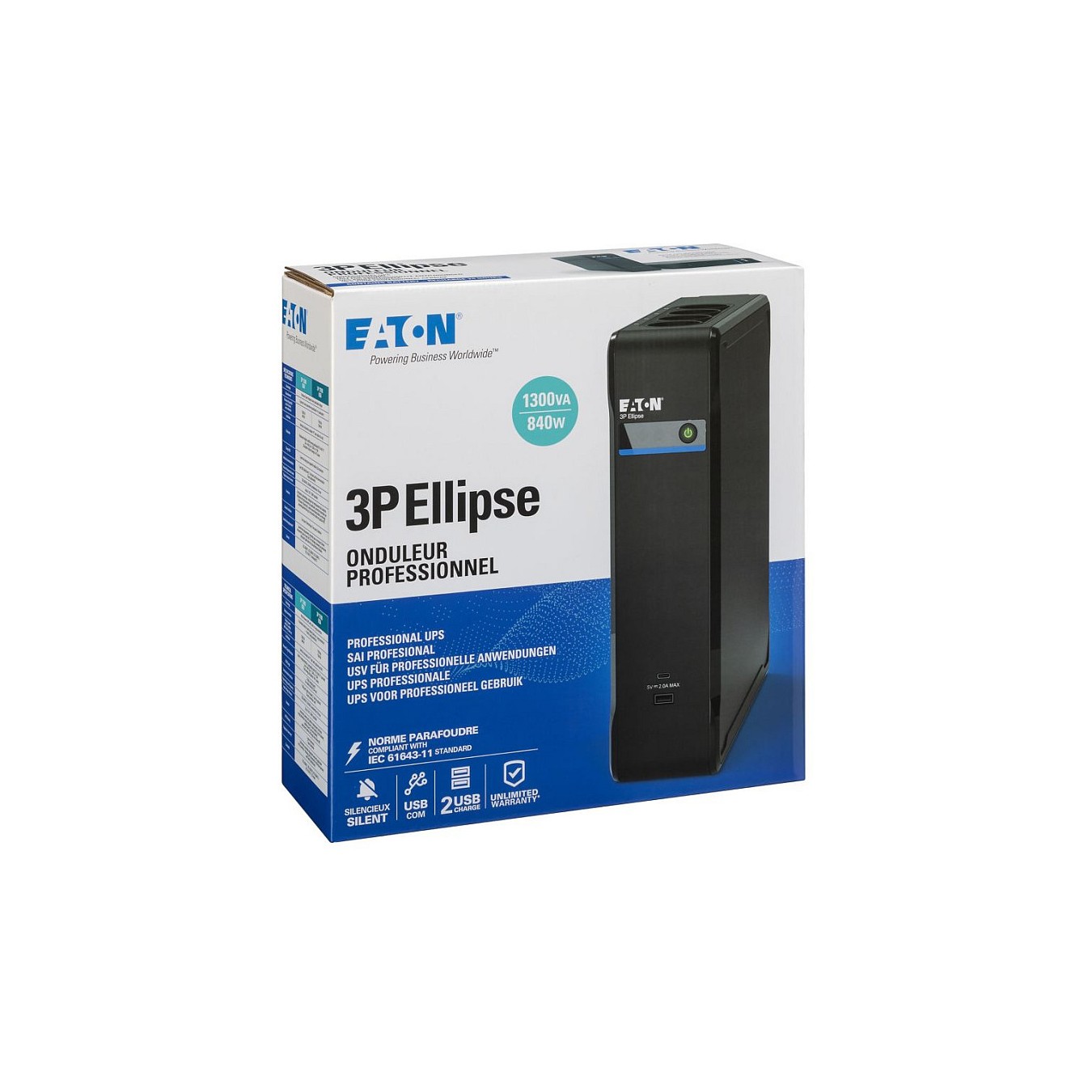 Buy EATON 3P ELLIPSE 1300 USB DIN . in Cyprus, Nicosia, Limassol, Larnaka, Pafos