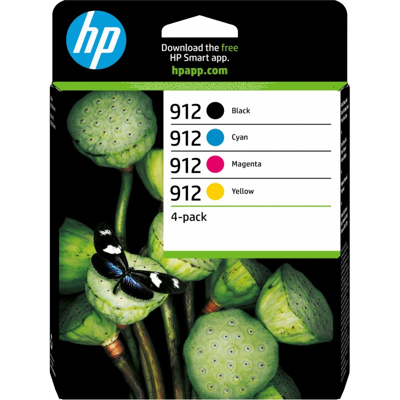 Buy HP 912 Original Ink Multipack - 6ZC74AE - Standard Yield Black/Cyan/Magenta/... in Cyprus, Nicosia, Limassol, Larnaka, Pafos