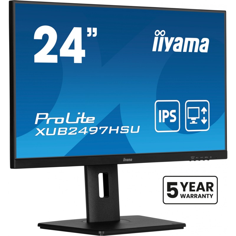 Buy iiyama ProLite XUB2497HSU-B2 - 24-inch FHD IPS 100Hz 1ms USB-Hub HDMI & DP S... in Cyprus, Nicosia, Limassol, Larnaka, Pafos