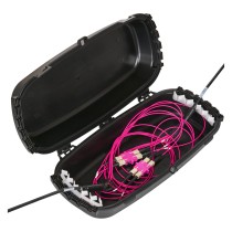 Buy Outdoor-Box IP54 klappbar schwarz 32x22x13cm in Cyprus, Nicosia, Limassol, Larnaka, Pafos